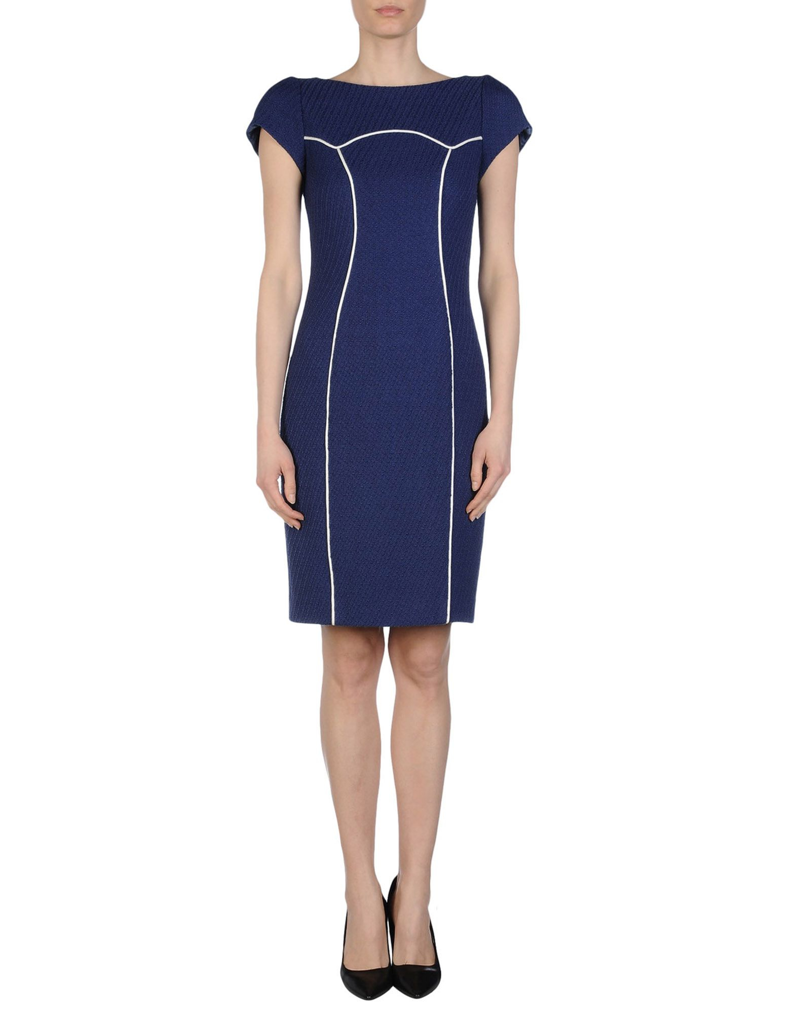 Boutique moschino Short Dress in Blue | Lyst